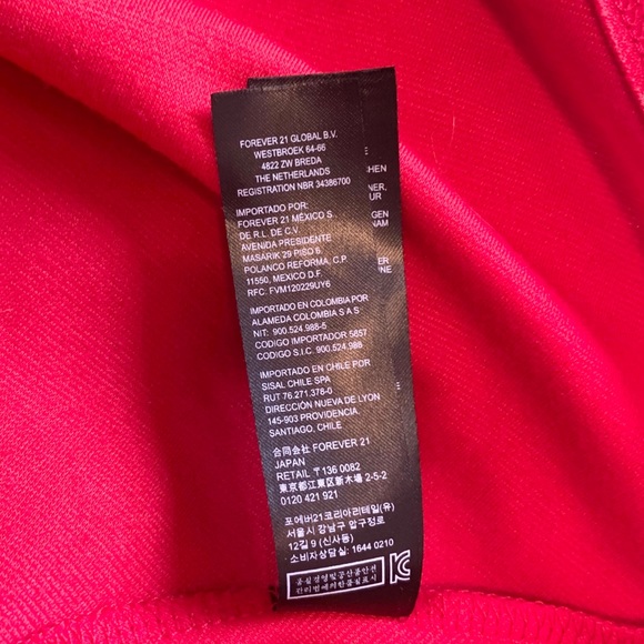 Forever 21 Red Fit & Flare Dress - Picture 7 of 9